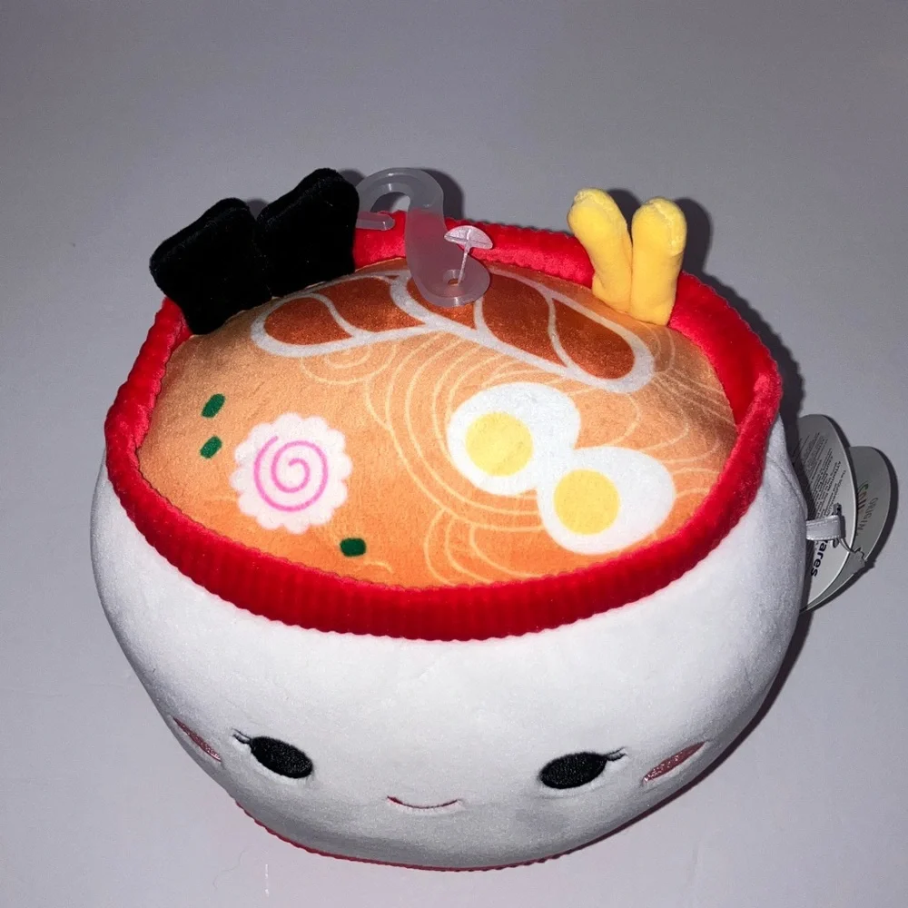 Squishmallow Dog Toys Raisy and Dash that Squeaks and‎ Crinkle 8”